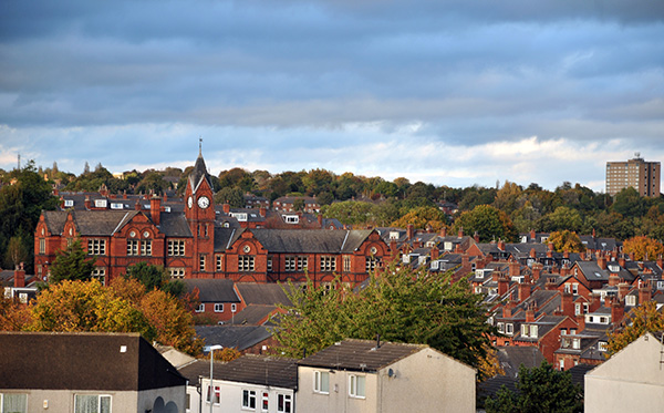 Aerial photo of Woodhouse